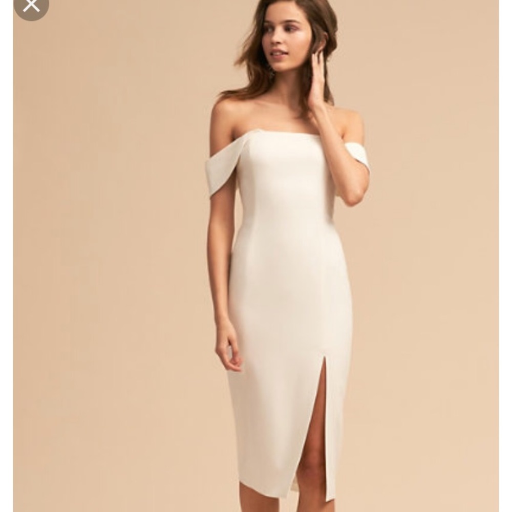 Anthropologie’s BHLDN line- Adler dress in Ivory
